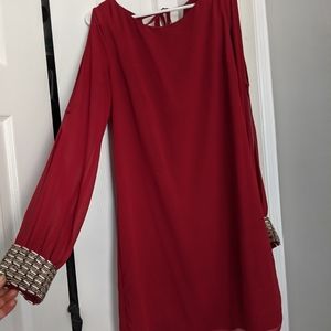 Burgandy dress